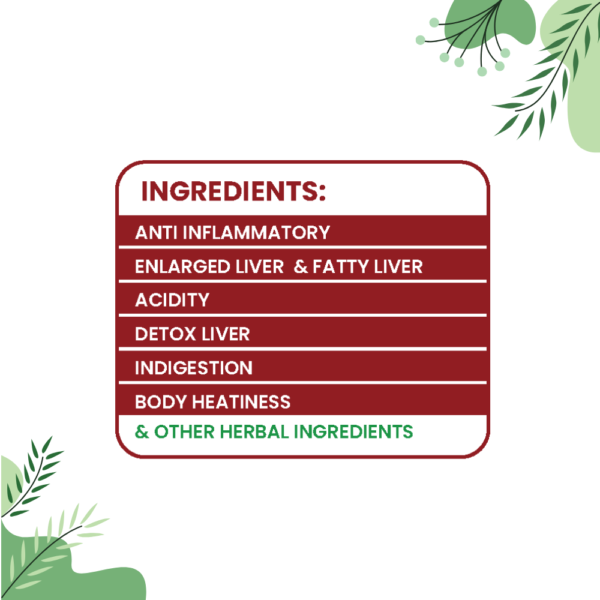 Liver Tea Ingredients