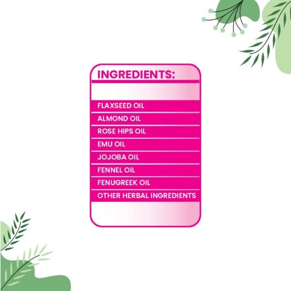 B-Grow Oil Ingredients