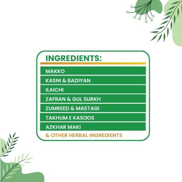 Stomy Ingredients