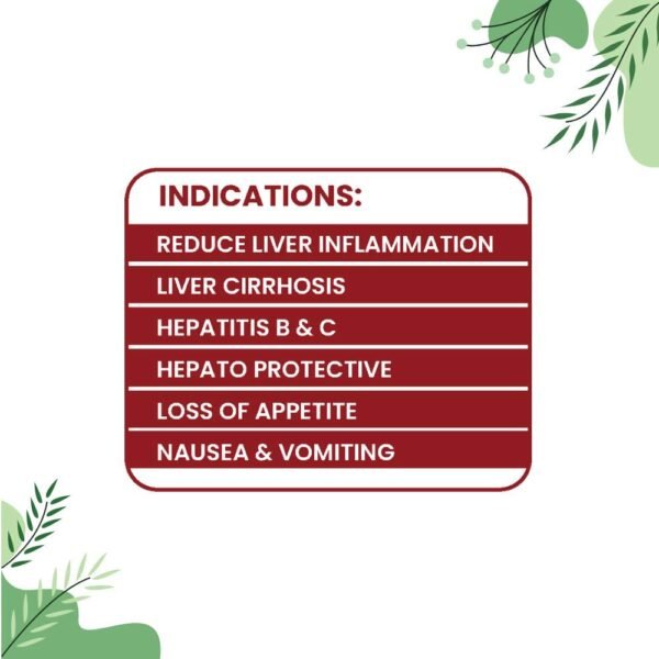 hepato Cirro Healer indications